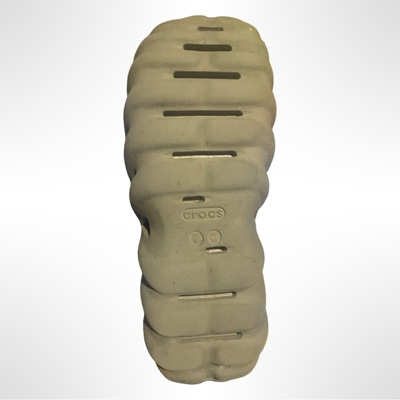 Crocs Echo Slide Tumbleweed Brown Mens 8 Womens 10 Slip On Sandals Slides Casual - Picture 5 of 6